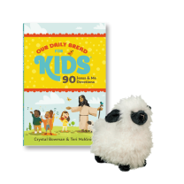 Our Daily Bread for Kids: 90 Jesus & Me Devotions + Tobias the Lamb